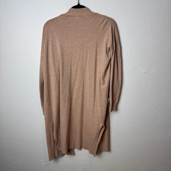 Debut open front cardigan long duster sweater - Picture 2 of 8